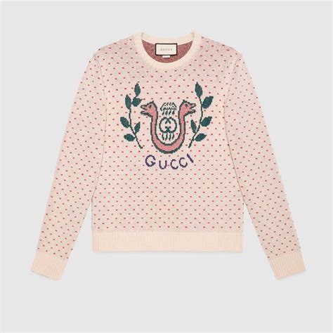 gucci sweater snake|Men's Designer Luxury Crew Neck Sweaters .